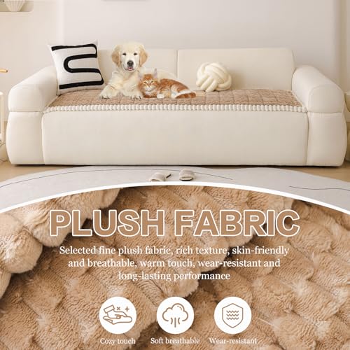 Couch Cover for Dogs Washable Non Slip Sofa Covers for Pets, 27.6"x70.9" - image 2
