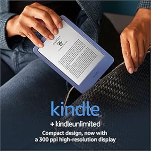 All-new Kindle (2022 release) – The lightest and most compact Kindle, now with a 6” 300 ppi high-resolution display, and…