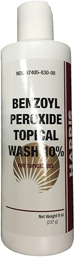 BENZOYL PEROX WASH 10 %, 8 onzas