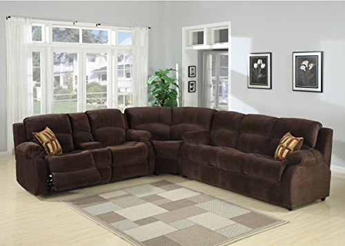 AC Pacific Tracey Collection Contemporary 2-Piece Transitional Tufted Living Room Set with Queen
