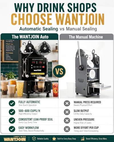 Commercial Bubble Tea Sealing Machine