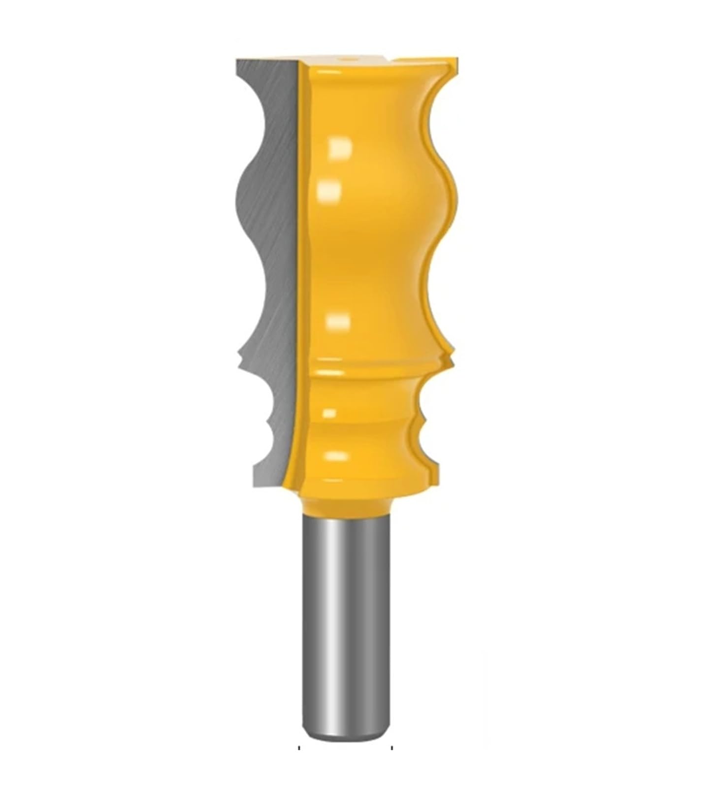 Kapqin One Color 1Pc 12.7Mm Or 12Mm Shank Line Knife Crown Molding Router Bit Tenon Cutter For Wood Woodworking Milling Cutter(12.7Mm Shank) Large