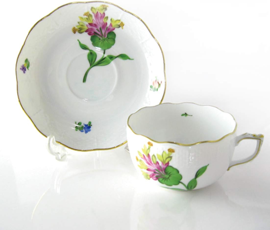 Herend Cup_Saucer Hand Painting 200cc Gustave #9 GV-9 724