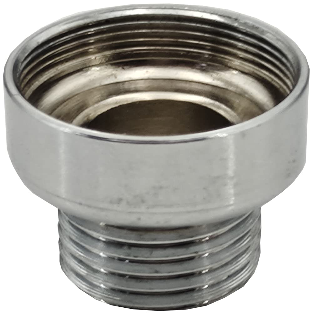 HIGRADEBrass Female Aerator Adaptor Extensions Fitting Connector for AQUAKING, Dr. Water, Dr. Higrade, SkyKing, AquaSky and Others Shower and Tap Filters, 28 mm (Chrome)