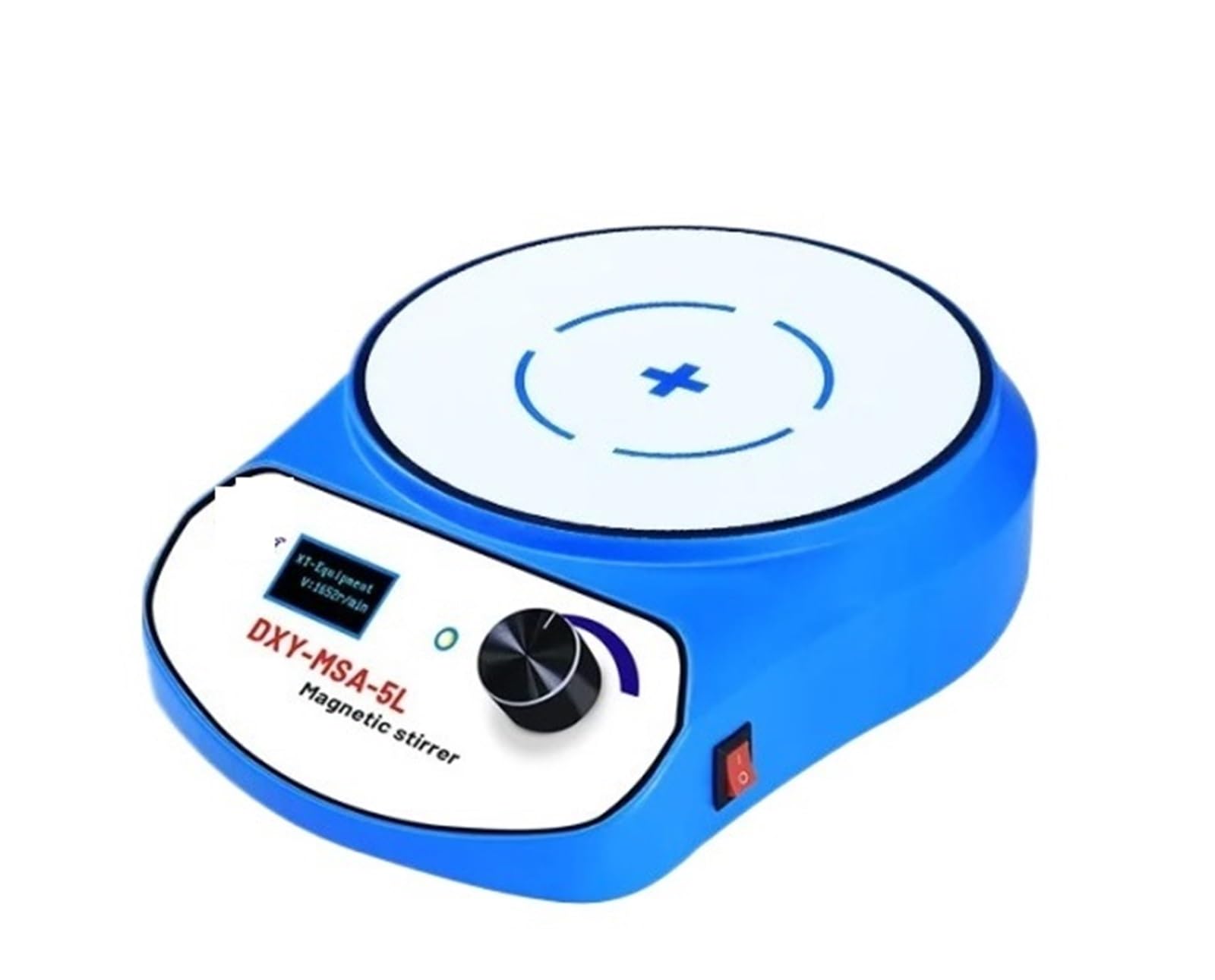 CVFRDD Homogenizer 3000ml 5000ml Mini Magnetic Stirrer Digital Display Liquid Mixer Equipment With Two Stir Bar(DXY-MS-5L)