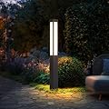 VZVI Pathway Lights, Landscape Path Light 71 Inches Outdoor Floor Lamp Modern Bollard Lighting High Voltage Walkway Driveway Light Aluminum IP54 Waterproof LED for Lawn Garden Patio Yard Decoration