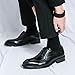 Formal Dress Shoes for Men Square Toe Fashion Formal Business Shoes for Wedding and Office Wear(Black,9)