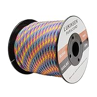 Amazon.co.jp: Lukinsen パラコード 9芯 4mm 30m パラシュート