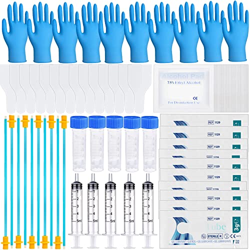 Cassielhouse 10 Set AI Artificial Insemination Dog Breeding Kit, Canine Breeding Kit, Dog AI kit, Canine Breeding Supplies, Insemination Breeder Kit (M(Medium Breeds))