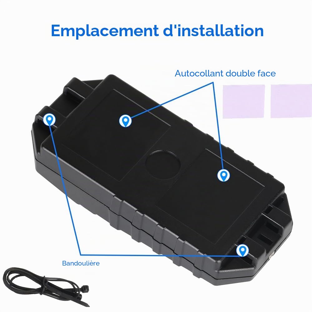 Mengshen Alarme de vélo 113 dB étanche sans fil avec télécommande, anti-vol, détecteur de mouvement de sécurité vélo (4 capteurs avec 2 télécommandes)
