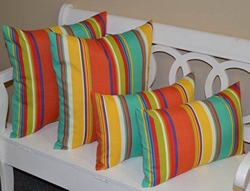 Resort Spa Home Decor Set of 4 Pillows ~ 2 20