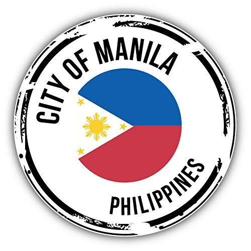 Philippines Manila World Flag Badge Round Metal 0.75" Lapel Pin Hat Shirt Pin Tie Tack Pinback2