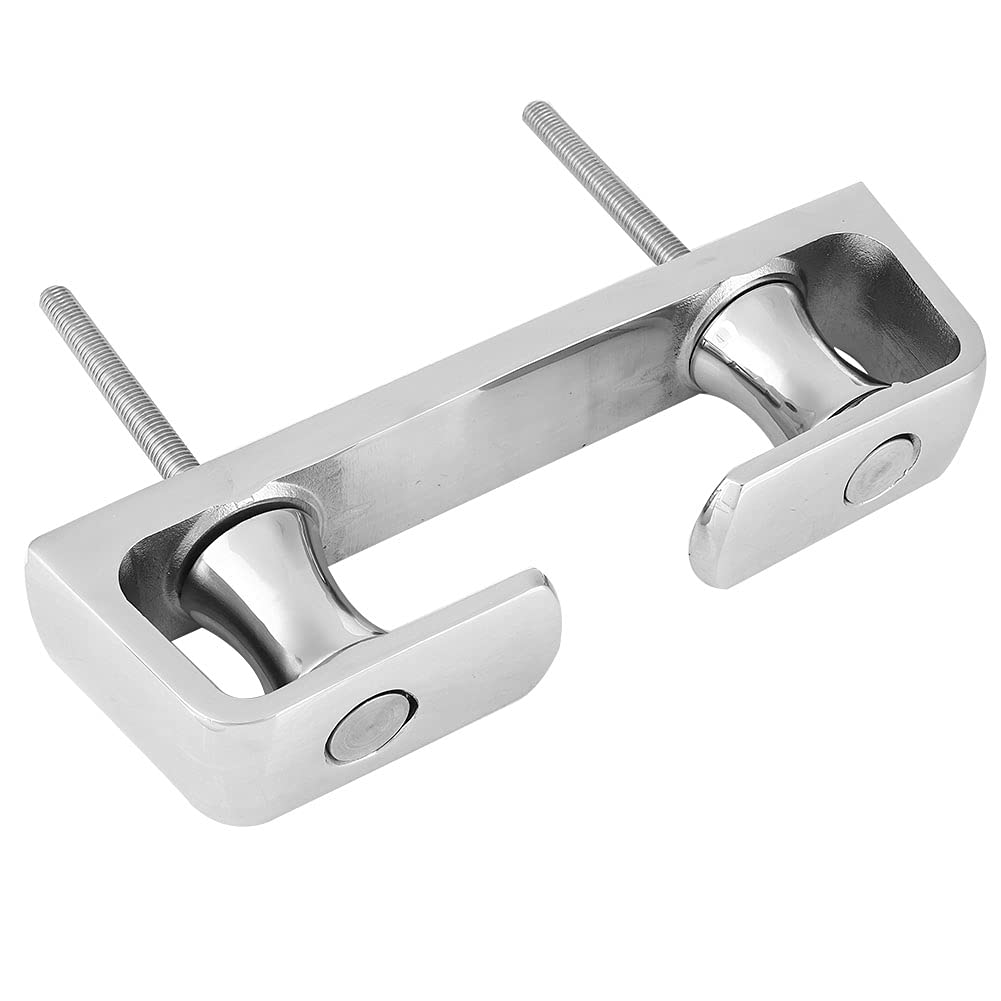 Gavigain Flush Mount Sturdy Stainless Steel Boat Cleat - for Fishing Boat Yacht (10 inch)