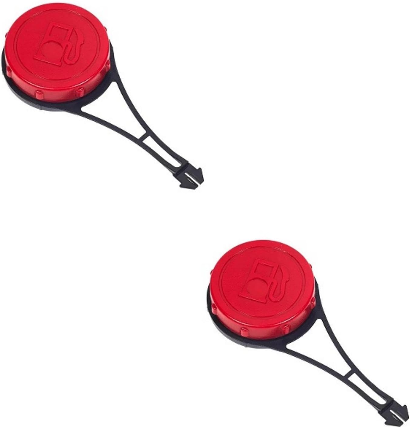 591003 Cap-Fuel Tank for Briggs and Stratton Lawn mower, Gas Cap Measures approximately 5.25 x 2.25 x 1.25 inches, Lawn mower Fuel Cap Replace Model 5436K 093J02-0010-F1 093J02-0011-F1-2 Pack