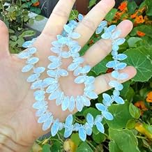 100pcs Czech 12mm Faceted Teardrop Briolette Crystal Glass Loose Beads Pendant Drop Spacer White Opal for DIY Jewelry Making CCT2-34