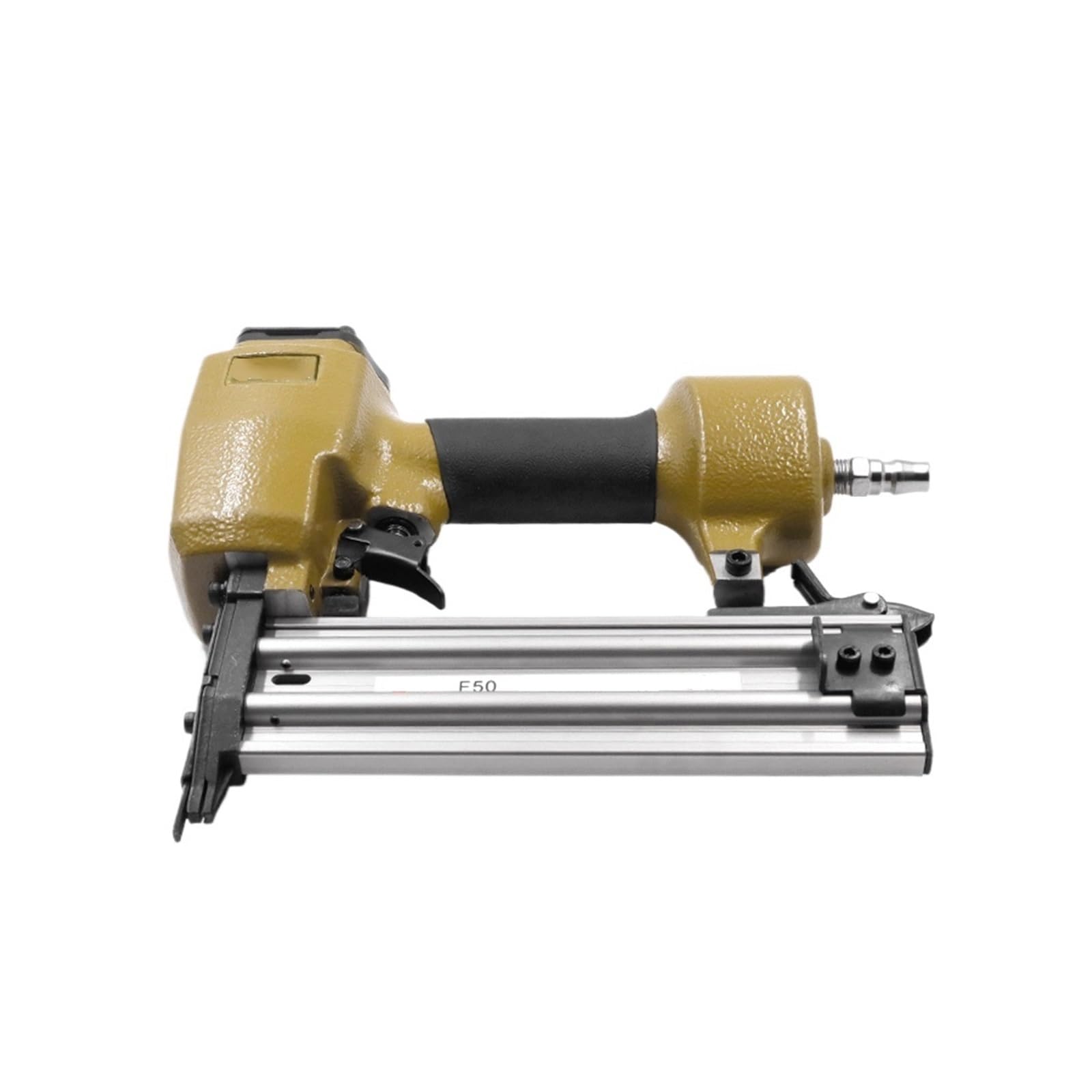 Grapadora neumática sin aceite Clavadora neumática 18Ga F50, grapadora de aire, clavos de 25-50mm for tapicería, muebles, sofás, herramienta de fabricación de carpintería
