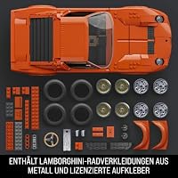 Mattel Brick Shop Hot Wheels Lamborghini Miura P400 SV Baukasten – Ansicht 4