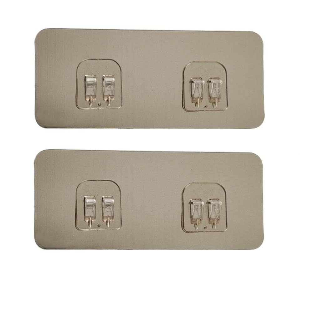Magic Sticker Hooks - No Drill Bathroom & Kitchen -5