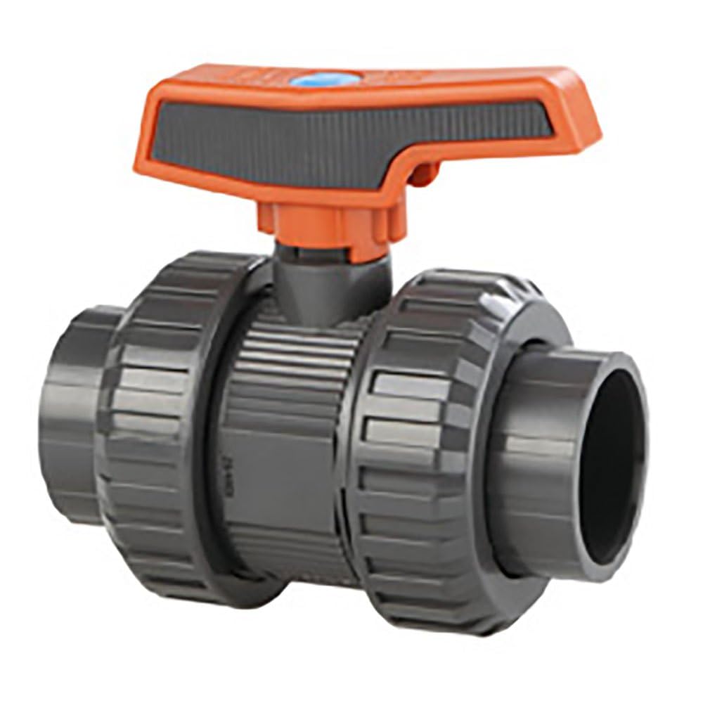Astral : vanne papillon à boisseau sphérique, Ø 75 mm, en PVC, à coller.