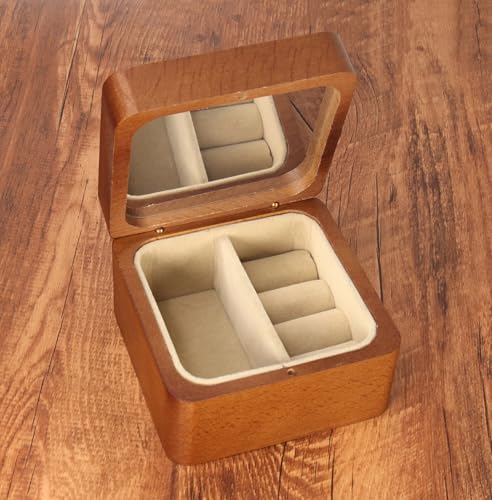 Boîte à bijoux en bois pour cérémonie de mariage - 2