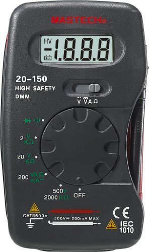 Mastech M300 Mini Digital Pocket Multimeter 13-Range