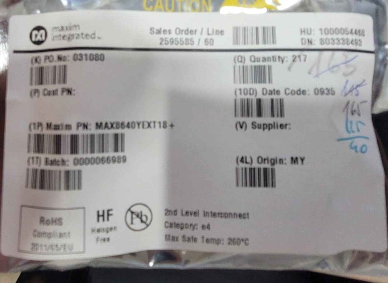 (1 PC) MAX8640YEXT18+ Maxim
