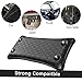 MytypeMAG 4-Pack Magnetic Gun Mount, Compatible with Handgun, Rifle, Pistol, Airgun, w/HQ Rubber Coating, 50lbs Rated Holder&Holster for Concealment on Car, Wall, Vehicle and Home