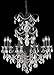 Traditional 10-Light Chandelier in Dark Bronze Finish (Elegant Cut Crystals)