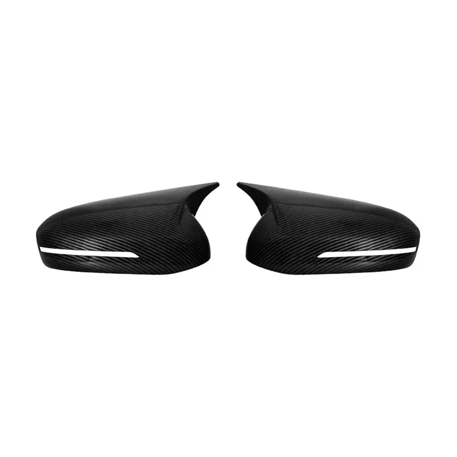 for KIA for K5 for Optima 2011 2012 2013 2014 2015 Car Rearview Side Mirror Cover Wing Cap Car Wing Mirror Covers Caps(Carbon Look)
