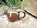 Hand Thrown Pottery Coffee Mug in Brownstone Handmade in North Carolina