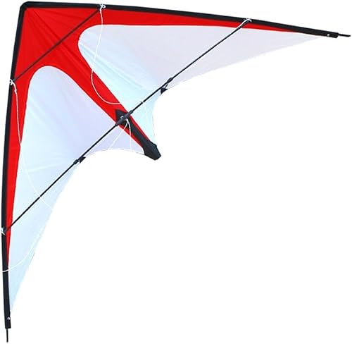 Touch The Sky Double Red Arrow Stunt Kite for Adults - Premium Durable Outdoor Flying Kite,Adults Easy to Fly for Beginner,Perfect for Beach, Park, Birthday Party Activities