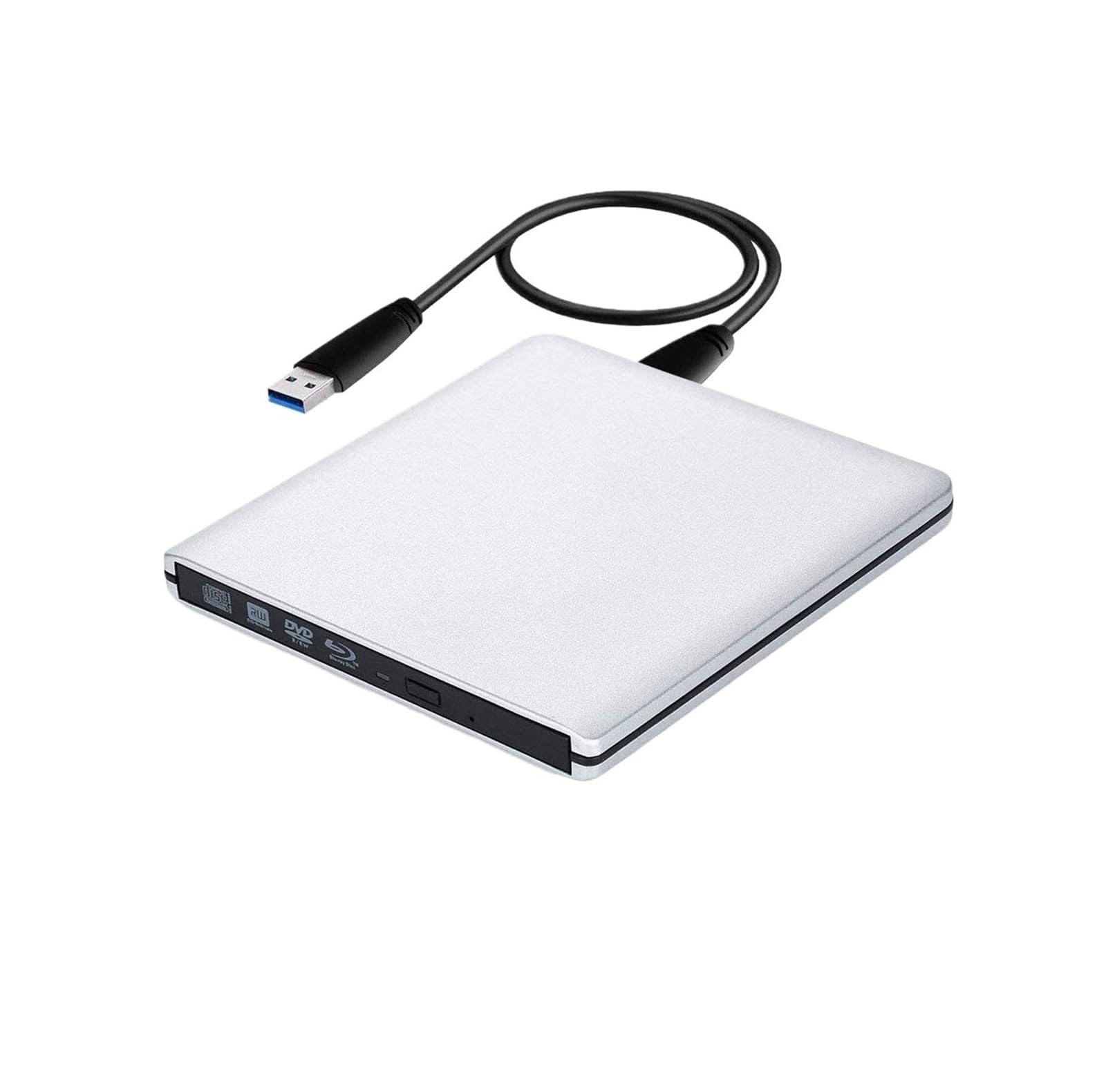 Unità Blu-Ray Esterna 4K Ultra Sottile - Masterizzatore 3D USB 3.0 Lettore Di Masterizzazione CD/DVD Archiviazione e backup dei dati