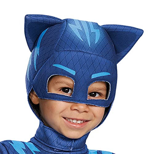 Disguise Catboy Deluxe Toddler Pj Masks Costume, Large/4-6 Blue #TOP2