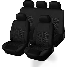 Car Seat Covers Full Set for Hyundai Grand i10 Sedan/i10 X/Grand i10 Nios/ix20 CrosslineJC/ix20, All-Weather Front & Rear Bench Seat Protectors, Comfort Breathable Automotive Interior Chair Cover