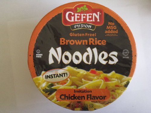Gefen Gluten Free Brown Rice Noodle Bowl, Chicken Flavor, 2.25 Oz (12 Pack)