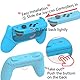 Joy-Con-Griffe, kompatibel mit Nintendo Switch Joy-Cons für zusätzlichen Komfort Spielgriff mit Ladefunktion (1 x rot und 1 x blau).