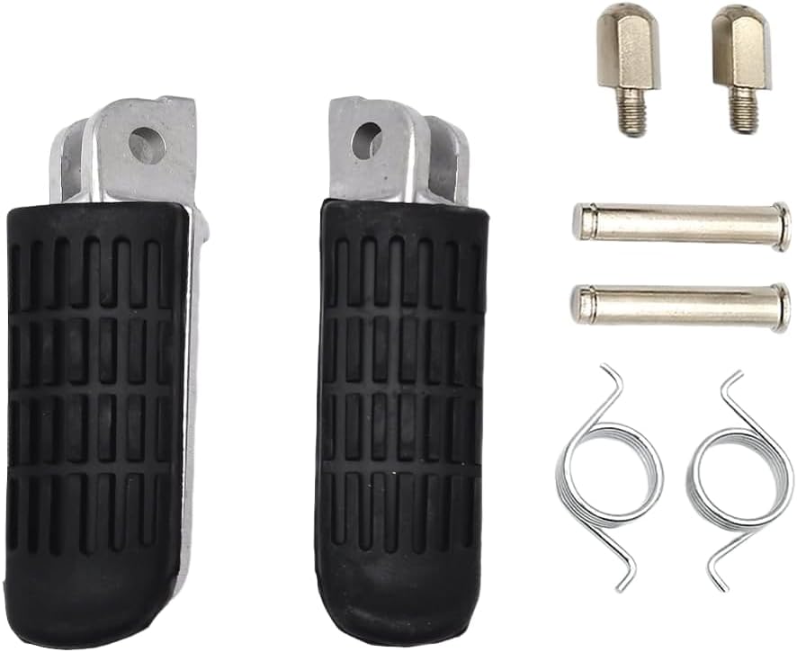 Miniatura 7 de Estriberas delanteras para Honda CB400 SF CB600 Hornet CBR600 CBR750F 1000F CB750 1300SF F2 F3 VTR1000F VFR800 (negro)