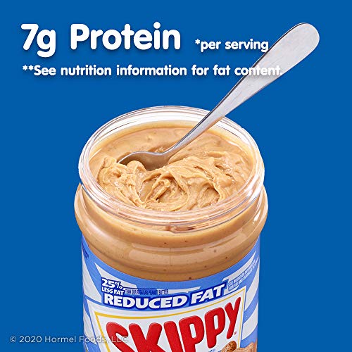 Skippy Reduced Fat Super Chunk Extra Crunchy Peanut Butter Spread, 16.3 Ounce #TOP3