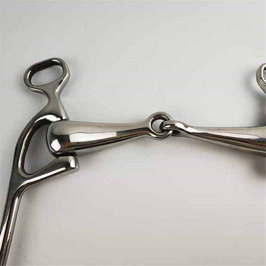 Horse Bit 13.5Cm Full Cheek Stainless Steel Mouthpiece Snaffle Western Walking Bit Horse Riding Equipment Caballos Equestrian : Sports & Outdoors