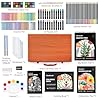Shuttle Art 149 Piece Deluxe Art Set, Art Supplies in Wooden Case, Painting Drawing Art Kit with Crayons Colored Pencils Oil Pastels Watercolor Cakes Coloring Book Sketch Pad for Kids Adults #3