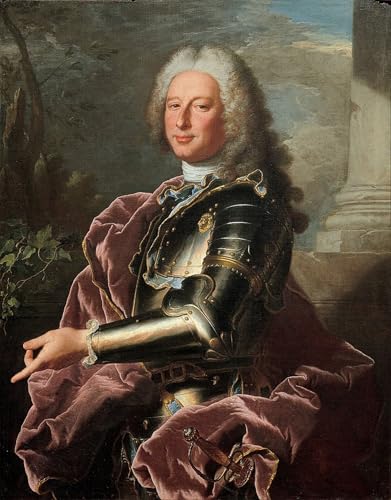 Cuadro en lienzo Gian Francesco II de Rigaud réplica artística de 60x90cm