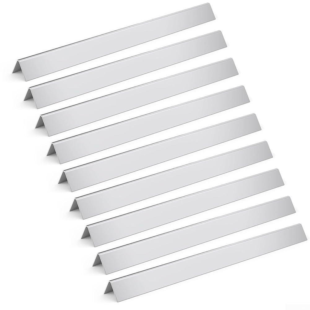 HpLive Edelstahl Aromaschienen für Flavorizer Bars 9er Set für Weber Summit 400 Serie E-420 S-420 Gasgrills 2007-2016 Modell 7121001 7220001