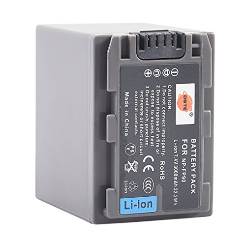 Batterie NP-FP90 pour immortaliser vos souvenirs sur Sony DCR-HC17 HC35E