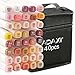 ADAXI 30 Colors Skin Tone Markers Dual Tip Marker Set, Alcohol Based Art Markers Artist Permanent Sketch Manga Marker Pens Whit Upgraded Case for Portrait Illustration Drawing Coloring