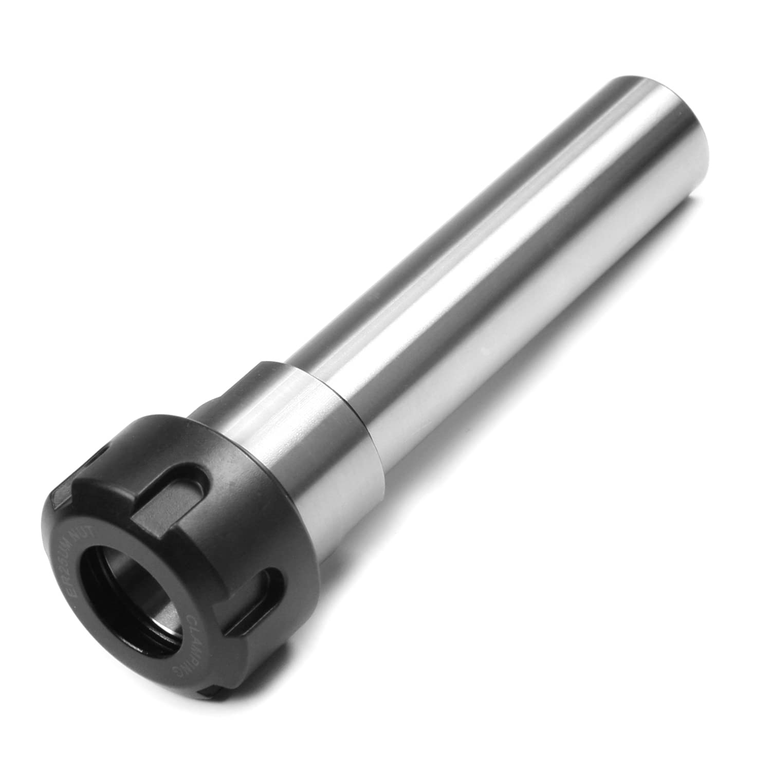 Utoolmart Grey C25 Er25 100L Router Collet Chuck Extension Rod Straight Cnc Milling Tool Holder 1Pcs
