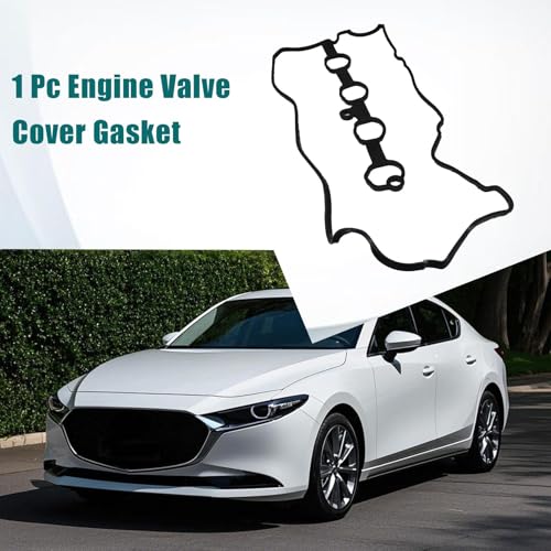Image of Engine Valve Cover Gasket PE01-10-235 Compatible with Mazda 3 2.0L 2012-2018 Compatible with Mazda CX-3 2.0L 2016-2020 Compatible with Mazda CX-5 2.0L 2013-2016 Valve Cover Gasket Set