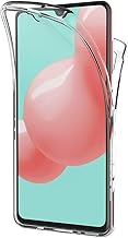 AICEK Hülle Compatible Samsung Galaxy A41 360°Full Body Transparent Silikon Schutzhülle für Samsung A41 Case Durchsichtige TPU Bumper Galaxy A41 Handyhülle (6,1 Zoll)