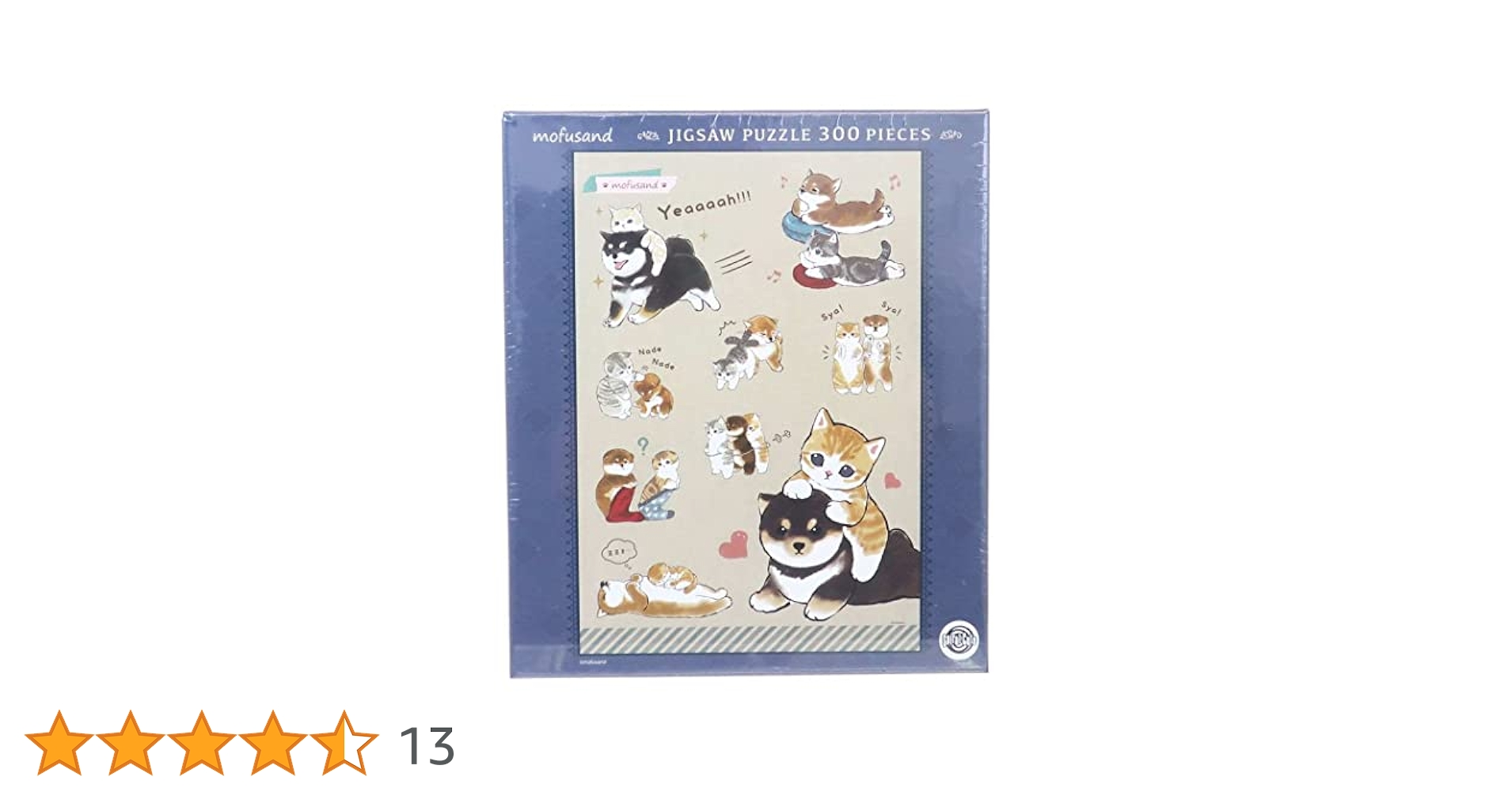 ジグソーパズルmofusandもぎたてふるーつ300ピース(300-3027) Amazon.co.jp: ジグソーパズル mofusand しば×にゃん 300ピース
