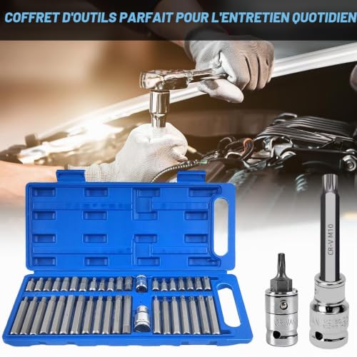Kit douille à choc 40 pièces pour équiper votre garage à la maison - 4