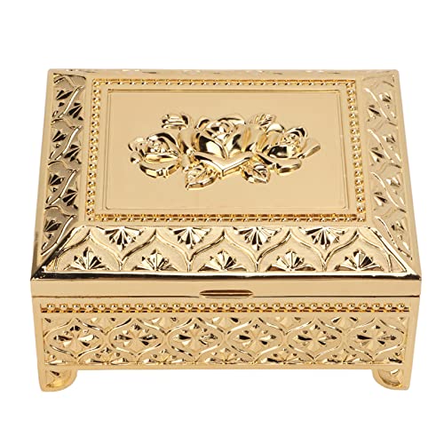 Boîte de rangement de bijoux rose sur table de nuit et coiffeuse Pilipane - 2
